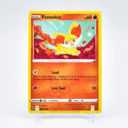 Fennekin - 025/195 Silver Tempest Common Pokemon - NM/MINT - Image 1