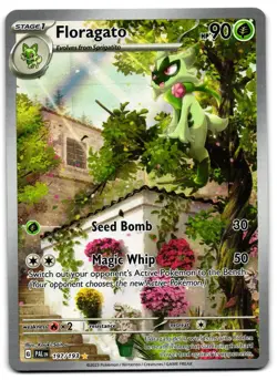 Floragato 197/193 - 🌊 Paldea Evolved Illustration Rare Pokemon TCG 🖤 - LP - Image 1