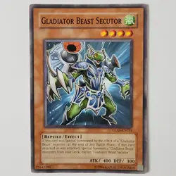 Gladiator Beast Secutor - GLAS-EN024 - NM/VLP - Common - Unlimited - Yugioh - Image 1
