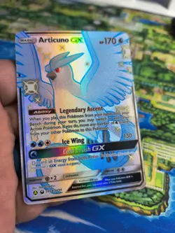 Pokemon TCG Articuno GX SV54/SV94 Hidden Fates Shiny Vault NM Condition - Image 2