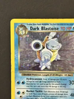 Dark Blastoise 4/110 Holo Legendary Collection Pokemon - Image 2