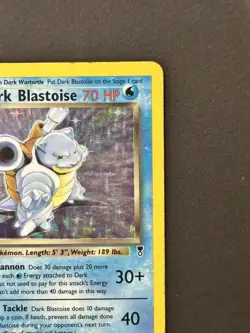 Dark Blastoise 4/110 Holo Legendary Collection Pokemon - Image 3