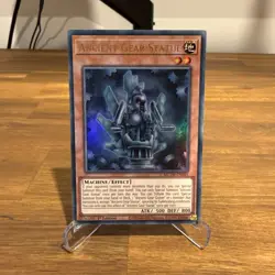 Ancient Gear Statue - MZTM-EN045 - Ultra Rare - 1st Edition - Yugioh - Image 1