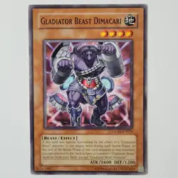 Gladiator Beast Dimacari - GLAS-EN023 - LP - Common - Unlimited - Yugioh - Image 1