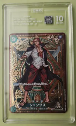 Shanks (SP) ST16-004 A Fist of Divine Speed Foil JAPANESE TAG 10 - Image 1
