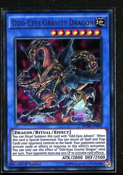 Odd-Eyes Gravity Dragon - BOSH-EN043 - Ultra Rare - 1st Edition - Yugioh - Image 1