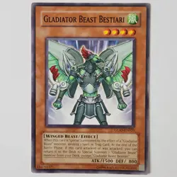 Gladiator Beast Bestiari - GLAS-EN020 - LP - Common - Unlimited - Yugioh - Image 1