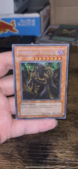 Yugioh Invader Of Darkness IOC-111 Secret Rare 1st Edition NM - Image 1