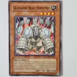 Gladiator Beast Hoplomus - GLAS-EN022 - NM - Common - Unlimited - Yugioh - Image 1