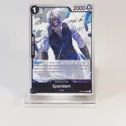 OP03-086 Spandam English One Piece Card Game - Image 1