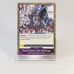 OP03-072 Gum-Gum Jet Gatling English One Piece Card Game - Image 1