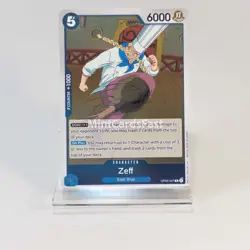 OP03-047 Zeff English One Piece Card Game - Image 1