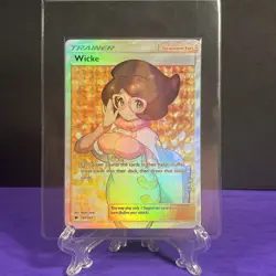 Pokemon TCG Wicke Burning Shadows Holo Full Art Ultra Rare Card 147/147 - Image 2