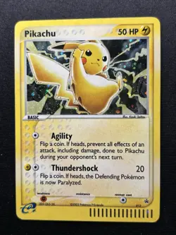 Pikachu 012 - Black Star Promo 2003 Holo Rare Pokemon Card - MP - Image 2