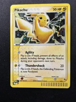Pikachu 012 - Black Star Promo 2003 Holo Rare Pokemon Card - MP - Image 4