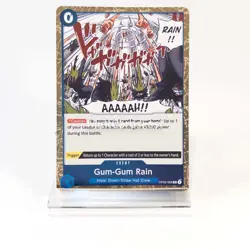 OP02-068 Gum-Gum Rain English One Piece Card Game - Image 1