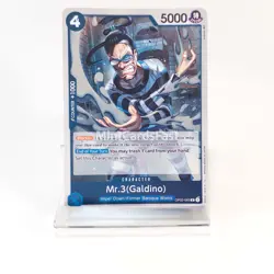 OP02-065 Mr.3 (Galdino) English One Piece Card Game - Image 1