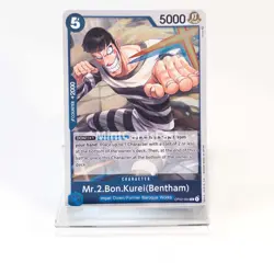 OP02-064 Mr.2.Bon.Kurei (Bentham) English One Piece Card Game - Image 1