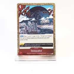 OP02-021 Seaquake English One Piece Card Game - Image 1