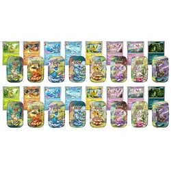 Pokemon Prismatic Evolutions 8 Mini-Tins with Promo Cards Costco 2-pack IN HAND - Image 2