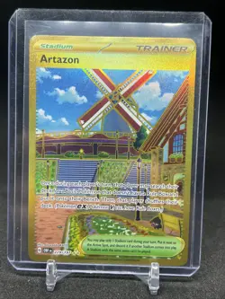Pokemon TCG Artazon Hyper Rare Holo Card 229/197 Sv03: Obsidian Flames - Image 1