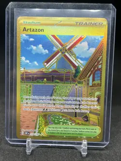 Pokemon TCG Artazon Hyper Rare Holo Card 229/197 Sv03: Obsidian Flames - Image 2