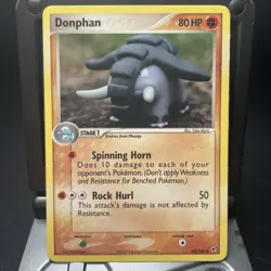 Donphan - 030/107 - Pokemon EX Deoxys 2005 - Uncommon Card LP/MP - Image 1