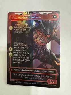 Clive Ifrit's Dominant Mythic Rare Foil Card MTG final fantasy - Image 2