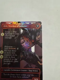 Clive Ifrit's Dominant Mythic Rare Foil Card MTG final fantasy - Image 3