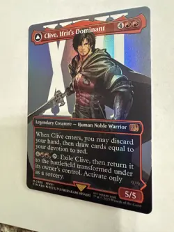 Clive Ifrit's Dominant Mythic Rare Foil Card MTG final fantasy - Image 4