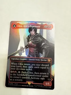 Clive Ifrit's Dominant Mythic Rare Foil Card MTG final fantasy - Image 5