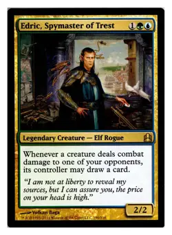 Edric, Spymaster of Trest 196 R Commander LP - Image 1