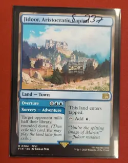 MTG Jidoor, Aristocratic Capital English Final Fantasy FIN NM R0284 - Image 1