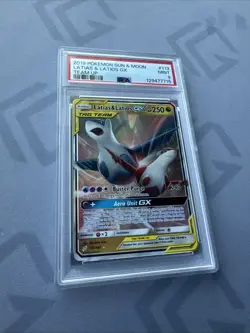 Latias & Latios GX 113/181 Sun & Moon Team Up Holo Pokemon PSA 9 MINT - Image 5