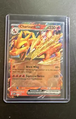 Charizard ex 161 Sv: Scarlet & Violet Promo Cards Holo Pokemon - Image 1