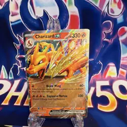 Pokemon TCG Charizard ex SV: Scarlet & Violet Promo 161 Holo Stage 2 330 HP - Image 1