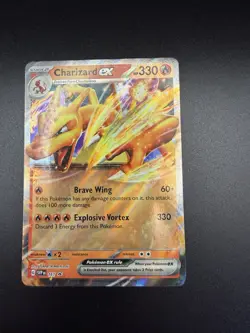 Pokemon TCG Charizard ex 161 SV: Scarlet & Violet Promo - Image 1