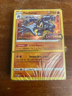 MACHAMP SWSH243 LOST ORIGIN POKEMON (PROMO PRERELEASE DECK SEALED, NM) - Image 1