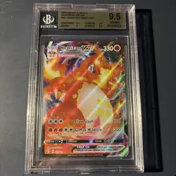 Charizard VMAX Darkness Ablaze 020/189 Graded BGS 9.5 Gem Mint Pokemon TCG - Image 1