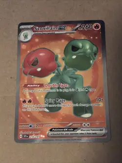 Pokemon Surging Sparks Scovillain EX Full Art 216/191 - Image 1