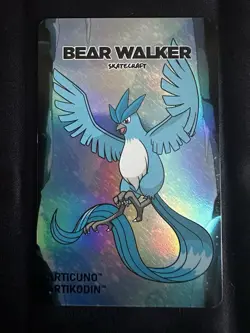 Pokemon Center Articuno Bear Walker Promo Card - Image 1
