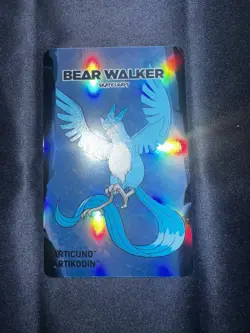 Pokemon Center Articuno Bear Walker Promo Card - Image 3