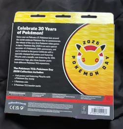 Pokemon TCG: Pokemon Day 2026 Collection New Sealed - Image 2