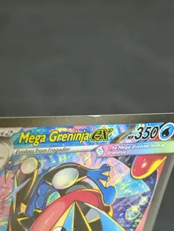 Pokemon Mega Greninja EX Full Art Holo Card 116/086 English (SLIGHT BLEM) - Image 3