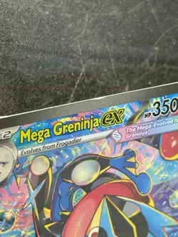 Pokemon Mega Greninja EX Full Art Holo Card 116/086 English (SLIGHT BLEM) - Image 4
