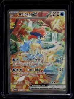 Pokemon TCG Keldeo ex 167/086 White Flare Special Illustration Rare NM - Image 1