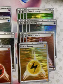 Pokemon Black Bolt White Flare Holo Energy Lot Of 31 Cards NM Condition - Image 4
