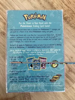 Pokemon Psych Out Theme Deck Base Set 2 1999 WOTC Sealed Vintage TCG Factory New - Image 2