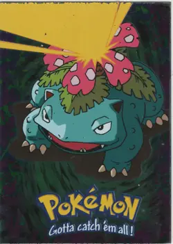 E3 of 12 #3 POKEMON VENUSAUR TOPPS Series 1 (TOPPS, 1998) - Image 1