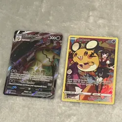 Pokemon Lot 10x Ultra Rare/TG - Mimikyu VMAX Dedenne TG Pikachu V NM Bundle - Image 3
